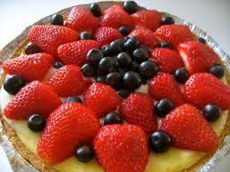 Oven Baked Cheesecake with Summer Fruits
